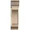 Ekena Millwork Legacy Traditional Rough Sawn Bracket w/ Offset Brace, Douglas Fir, 8"W x 22"D x 30"H BKT0806X22X30LEC01RDF - alternate 4